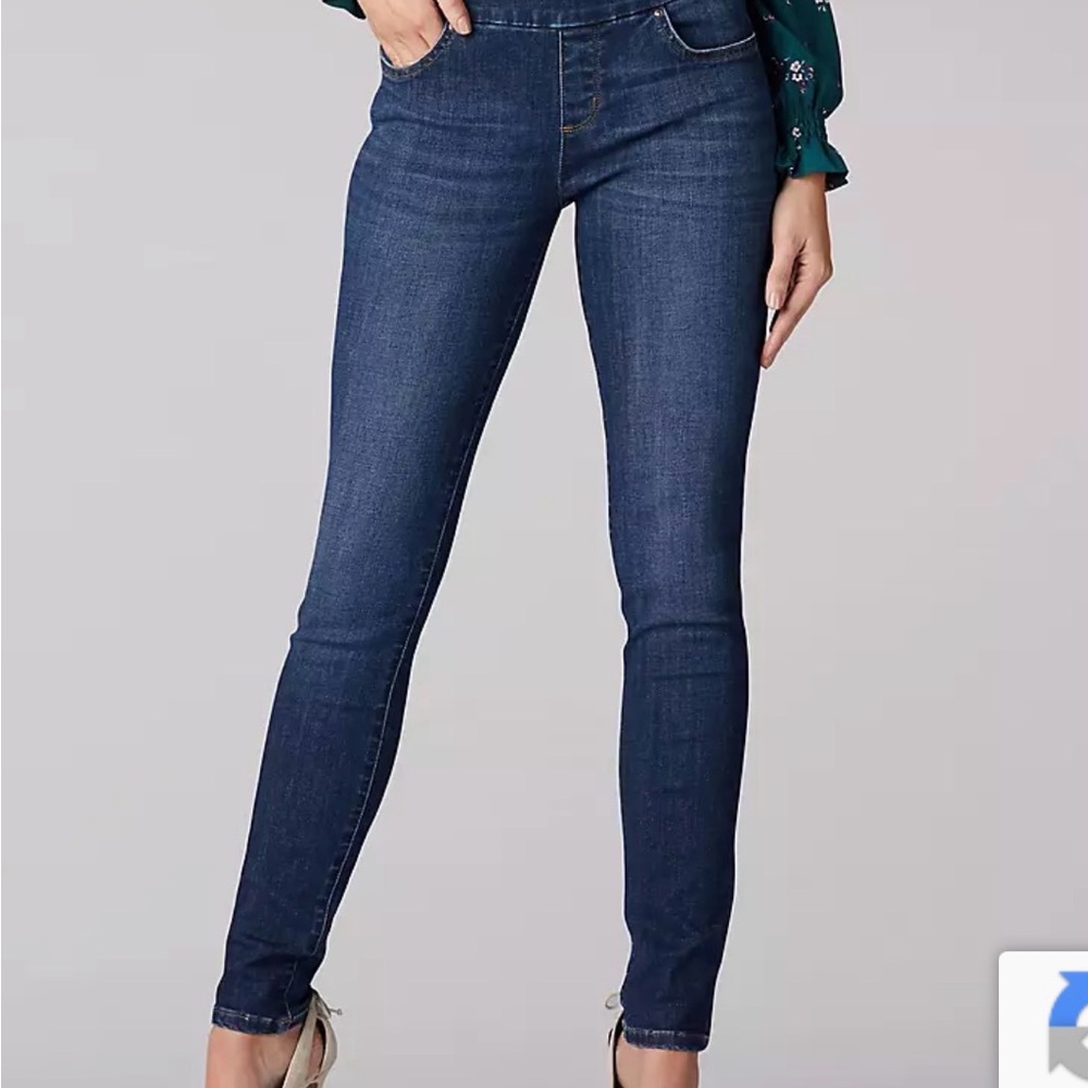 Lee Women's Deep Indigo Skinny Jeans